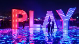 Interactive Letter Installations