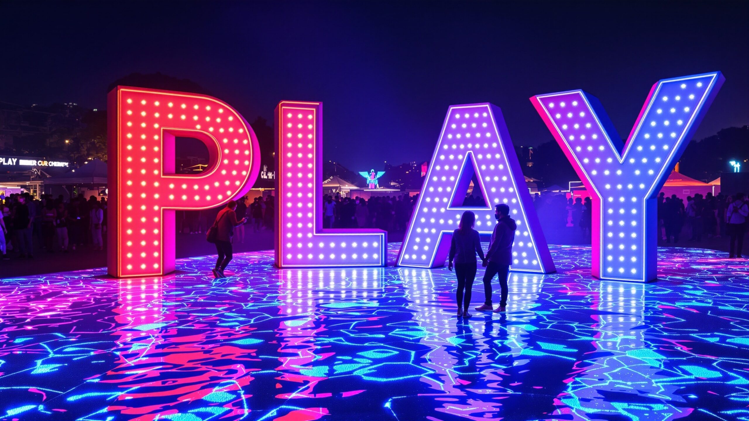 Interactive Letter Installations