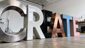 Letter Finishes and Coatings