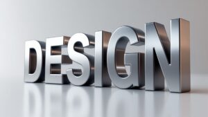 3D Extruded Letters