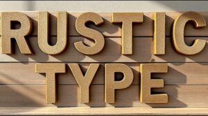 Industrial and Rustic Fonts