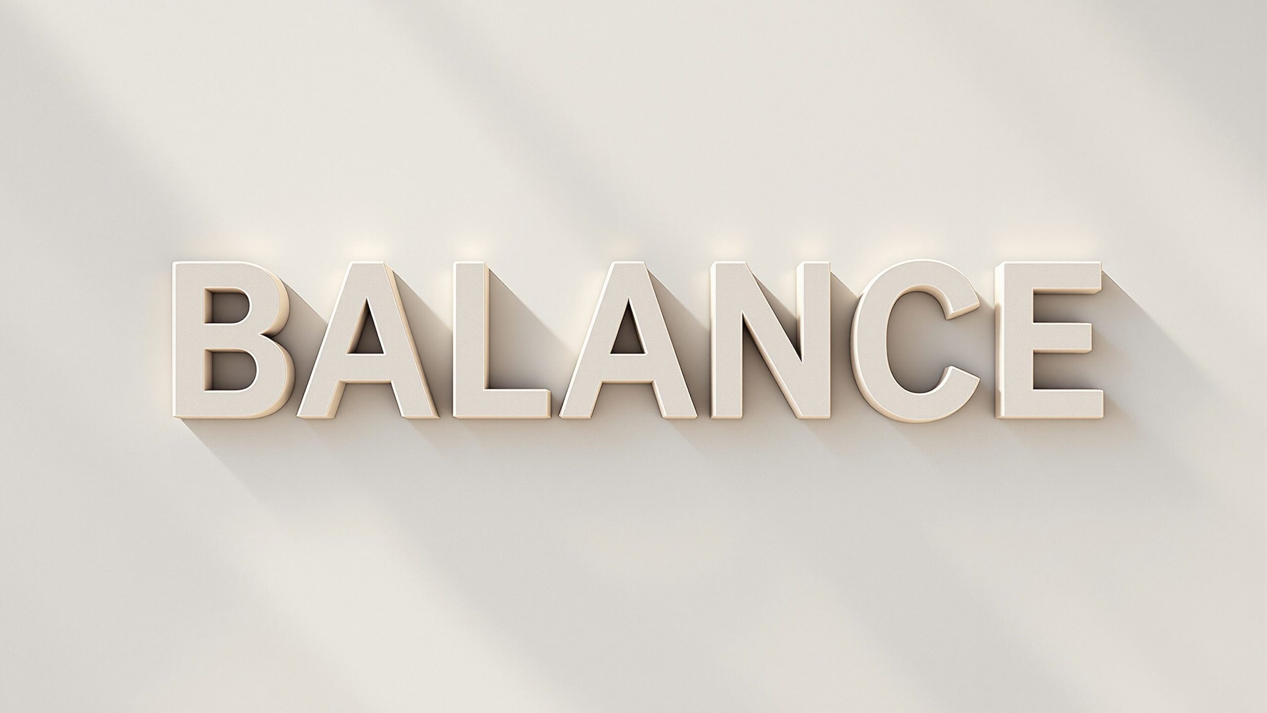 Modern Minimalist Letters