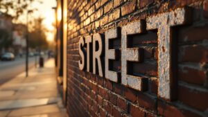 Street and Urban Typography