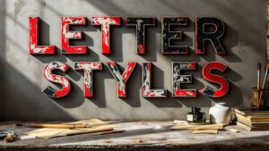 Vintage Lettering